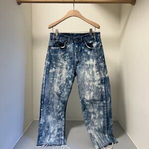Levi’s Vintage Stonewash Acid Wash Bleached Jeans